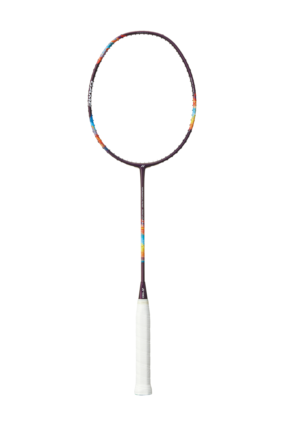 Yonex Nanoflare 700 Game (Limited Edition) Midnight Purple badminton racquet, full length, strung
