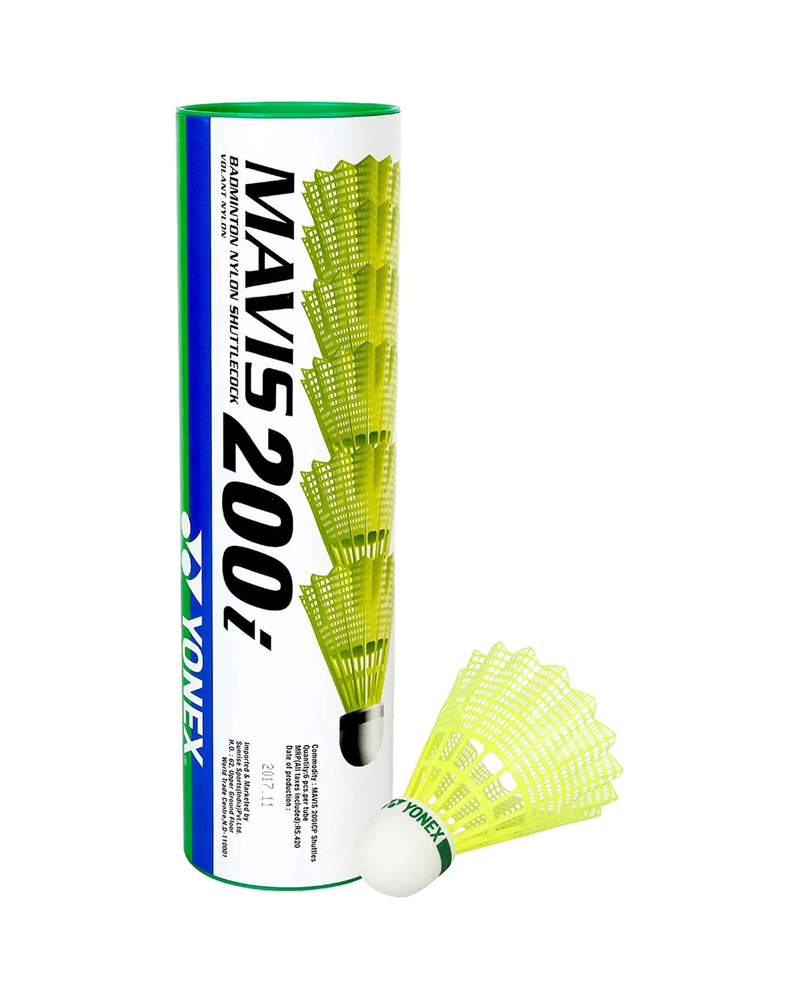 Yonex Mavis 200i nylon shuttlecock tube